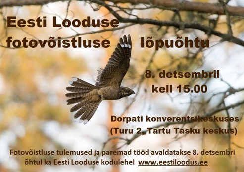 Eesti Looduse fotovõistluse lõpuõhtu