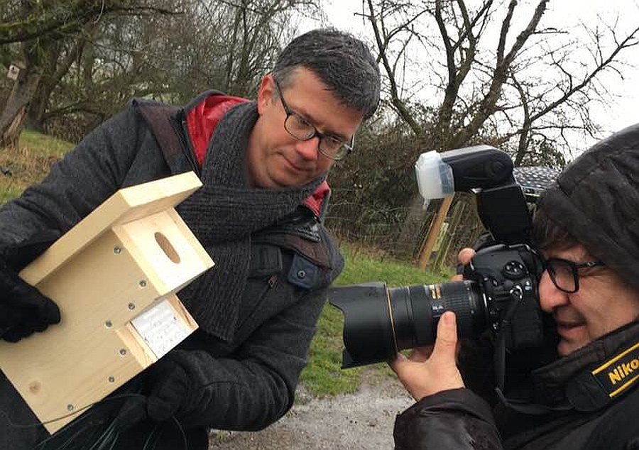 Nest boxes for birds to Switzerland
