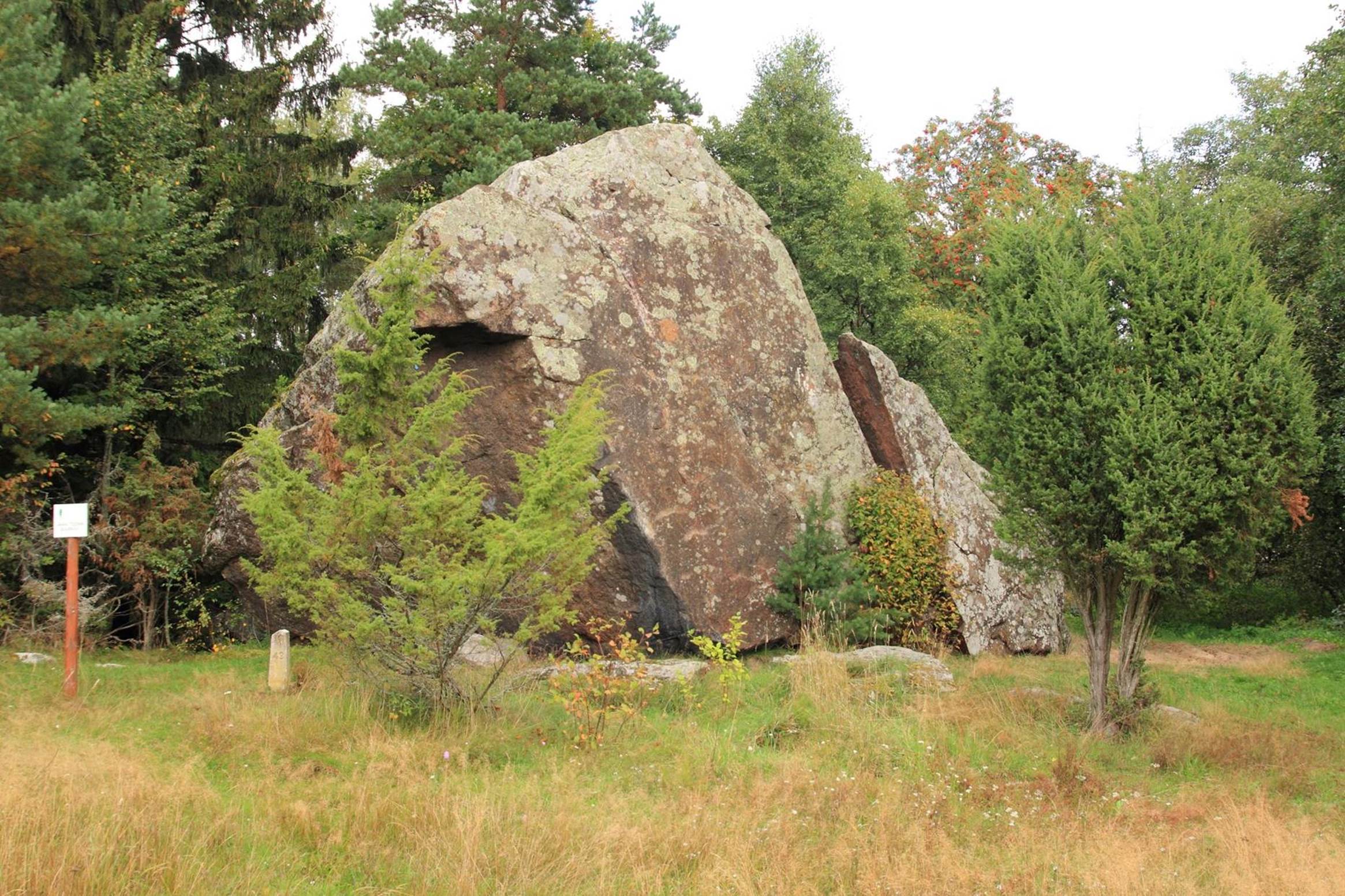  Jaani-Tooma boulder in Lahemaa. Photo: Riina Kotter