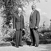 Antonio Segni and Konrad Adenauer by Giuseppe Moro, August 1959.jpg